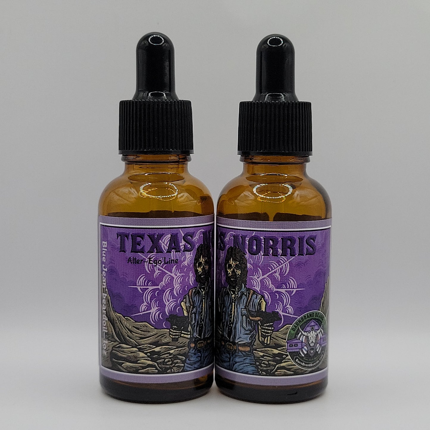 TEXAS NORRIS  beardoil -1oz.