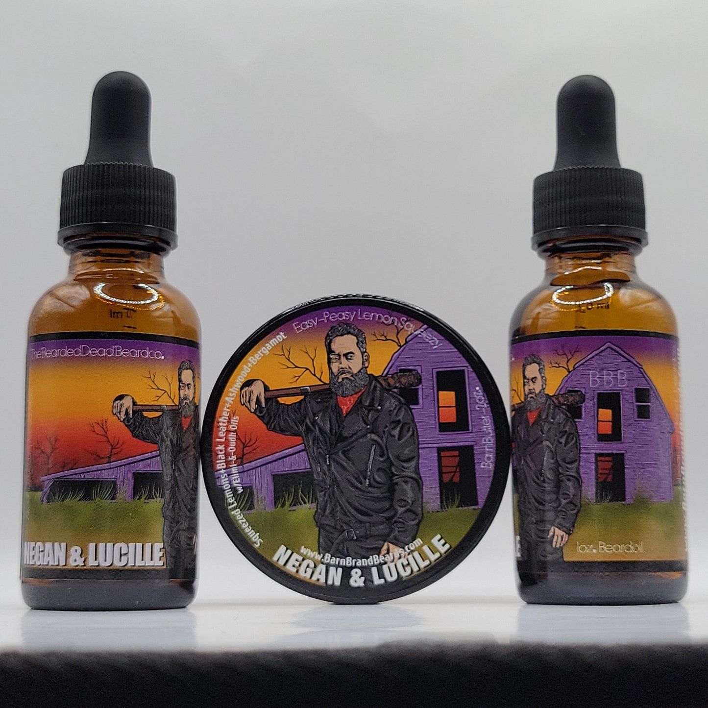 Negan & Lucille (oil/butter) -Combo