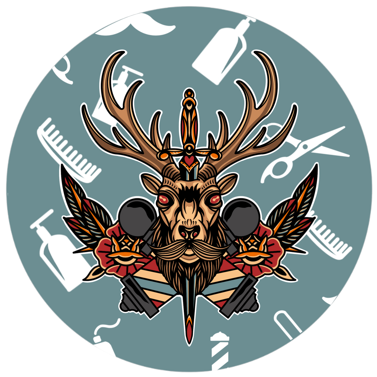 BarberBuck  beardoil -1oz.