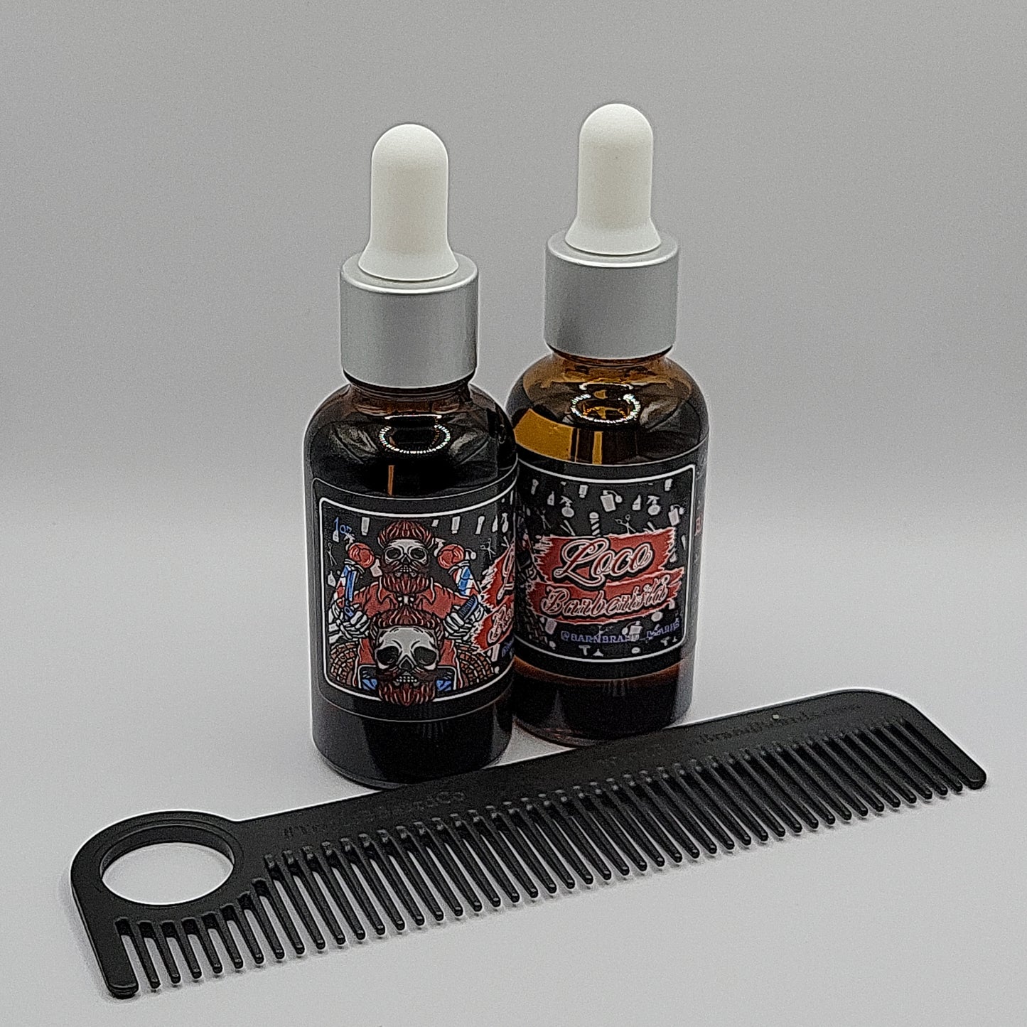 Loco Barberista  (Oud-infused Barbershop) -beardoil 1oz.