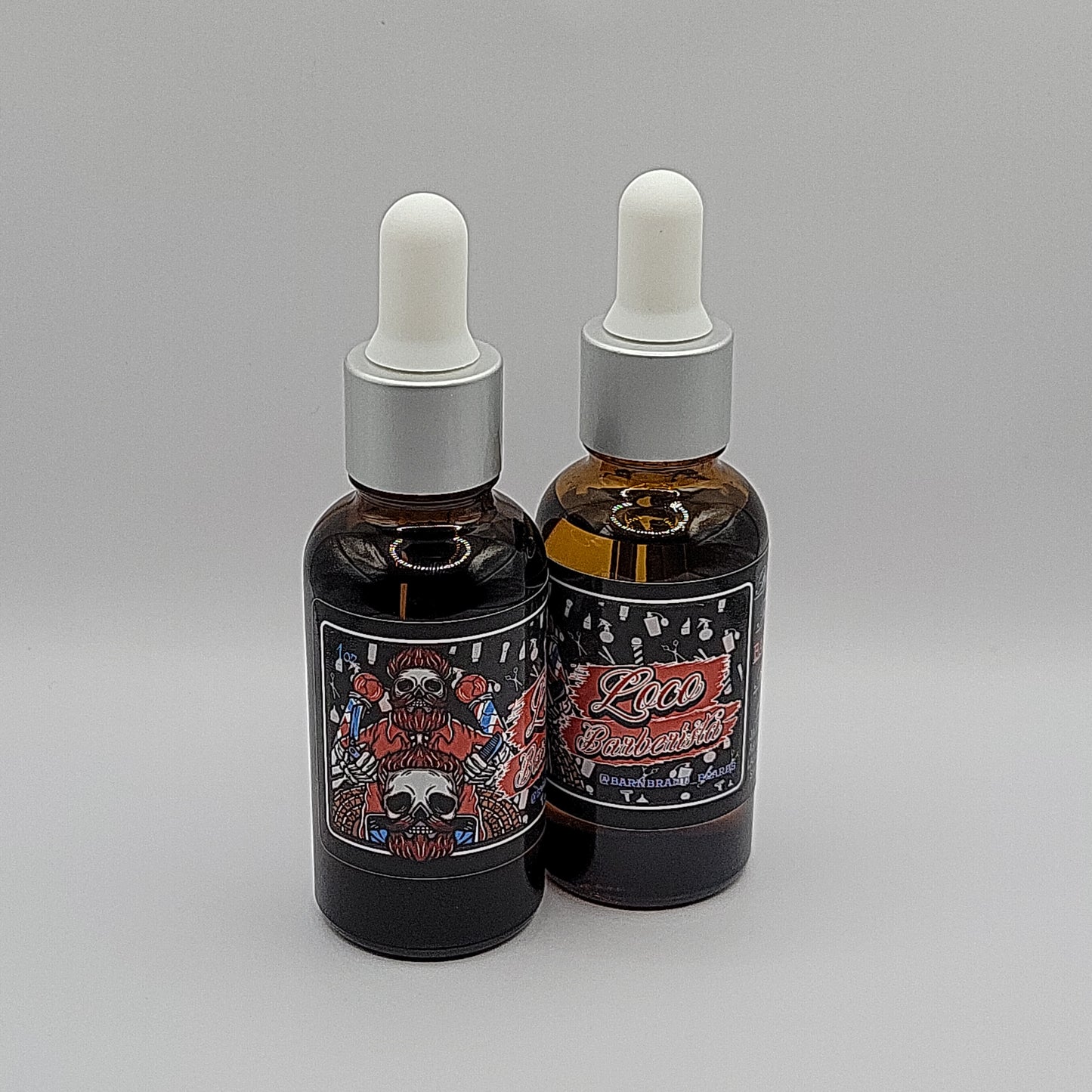 Loco Barberista  (Oud-infused Barbershop) -beardoil 1oz.