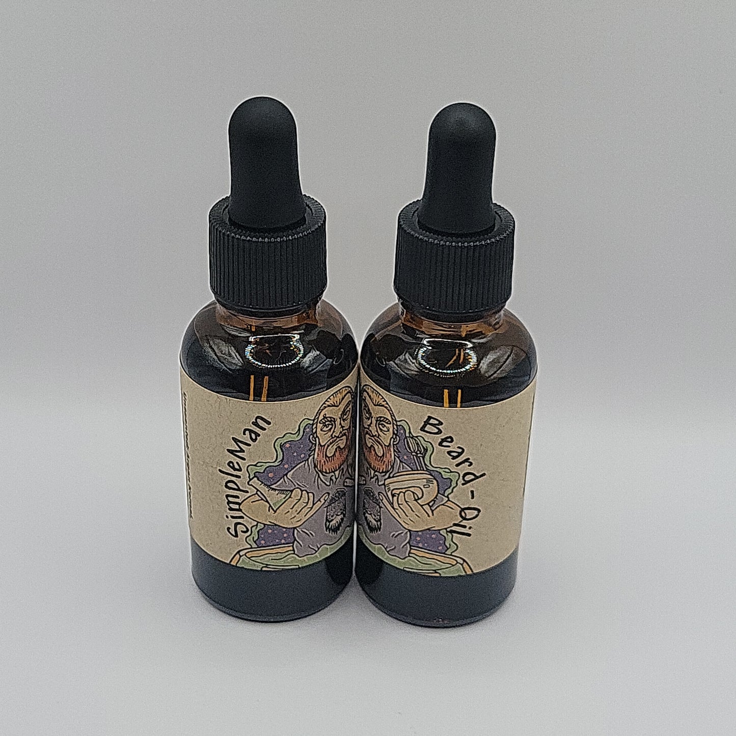 SimpleMan "Unscented" beardoil -1oz.