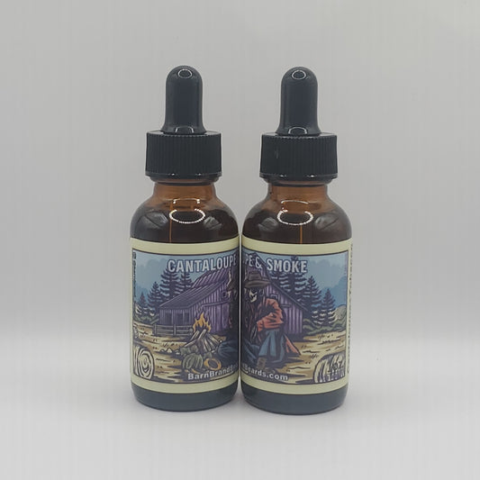Cantaloupe-&-Smoke  Beardoil -1oz.