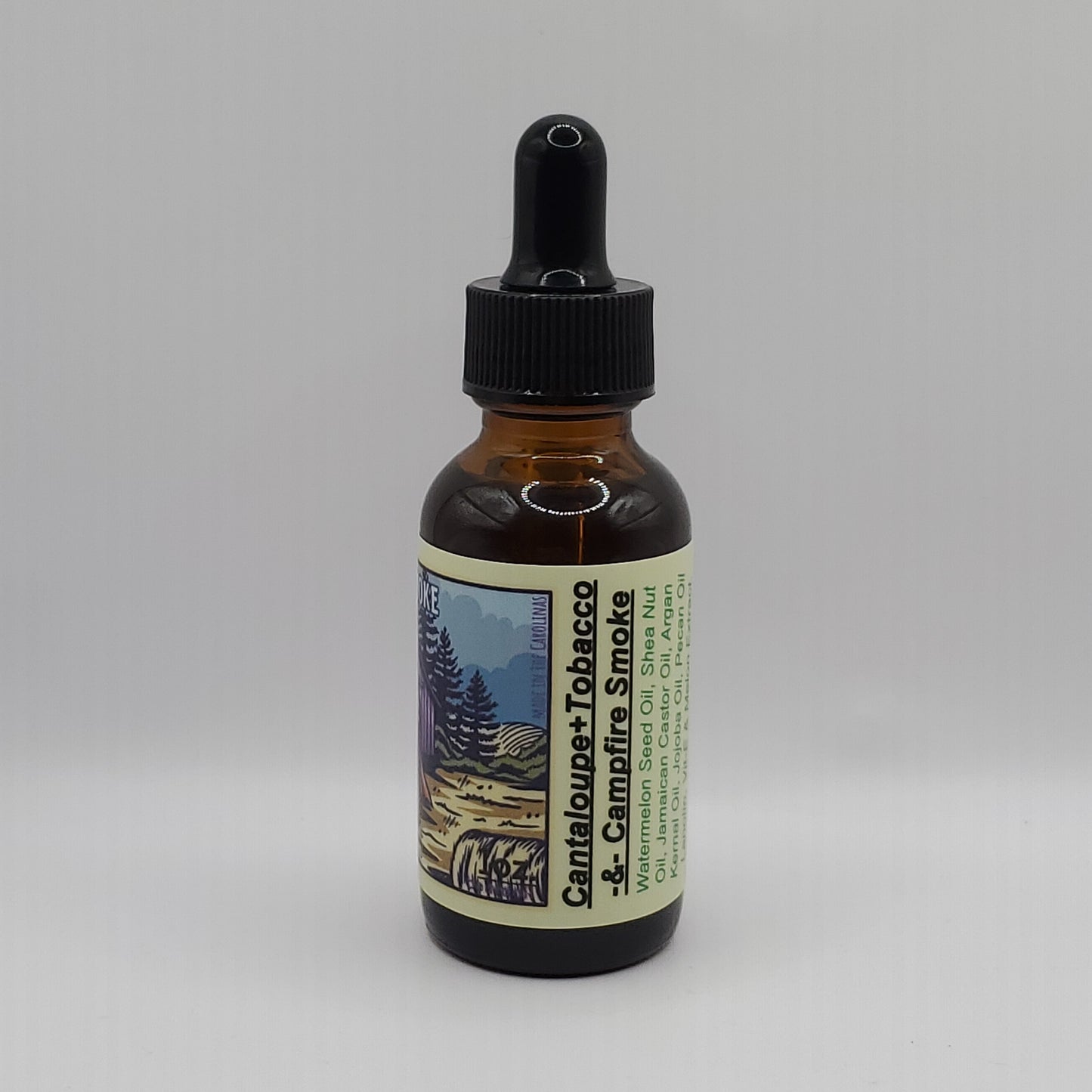 Cantaloupe-&-Smoke  Beardoil -1oz.