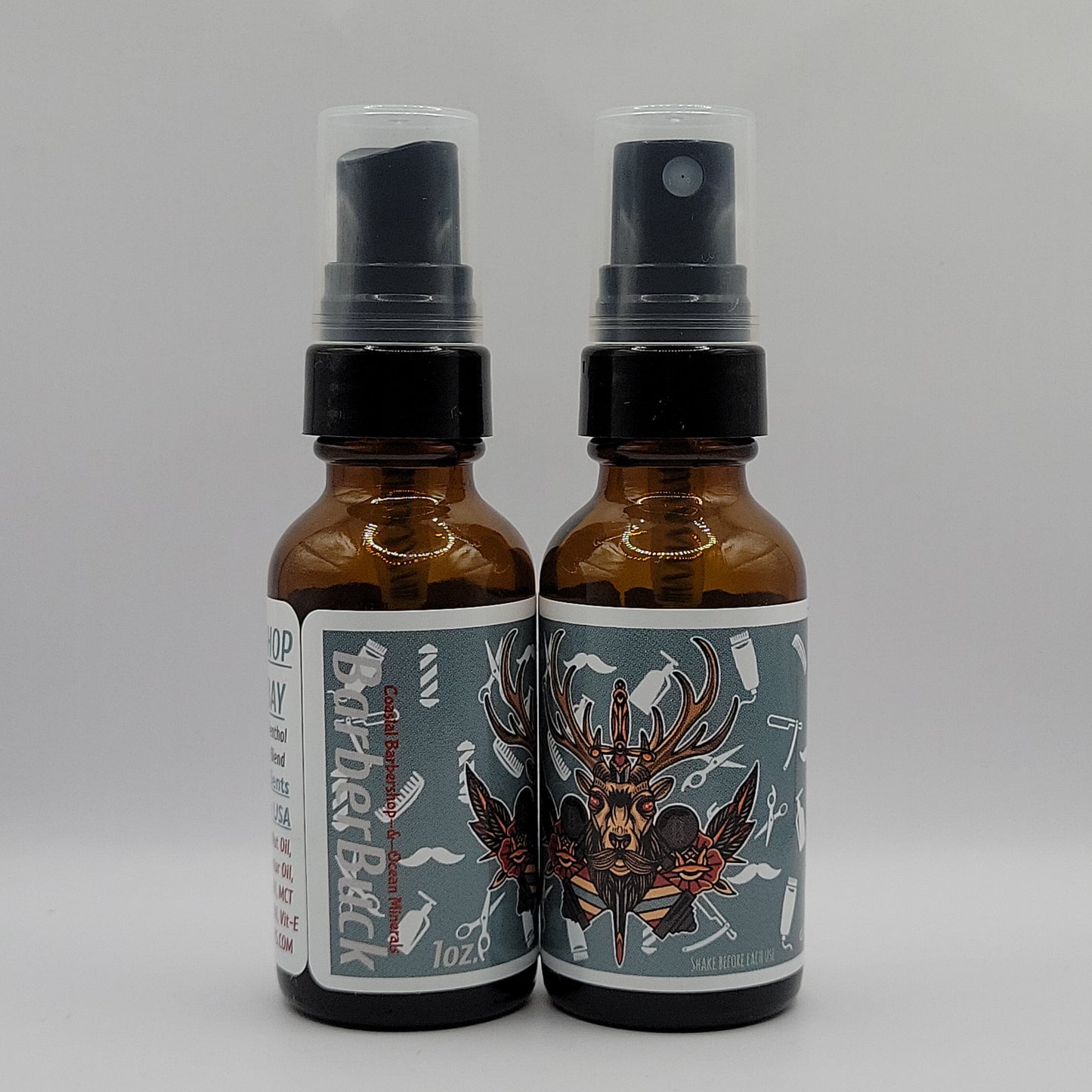 BarberBuck  beardoil -1oz.