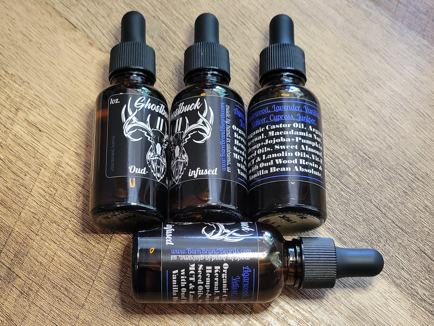 GhostBuck II  Oud-beardoil -1oz.