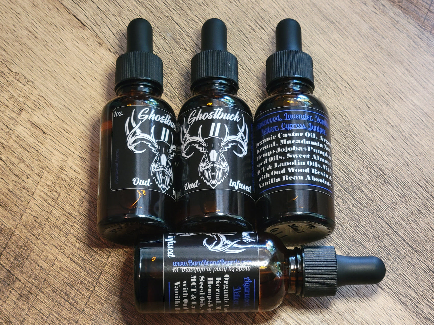GhostBuck II  Oud-beardoil -1oz.