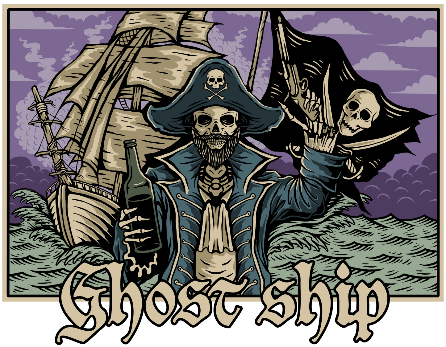 Ghost Ship "Bay Rum" (oil+butter) -Combo