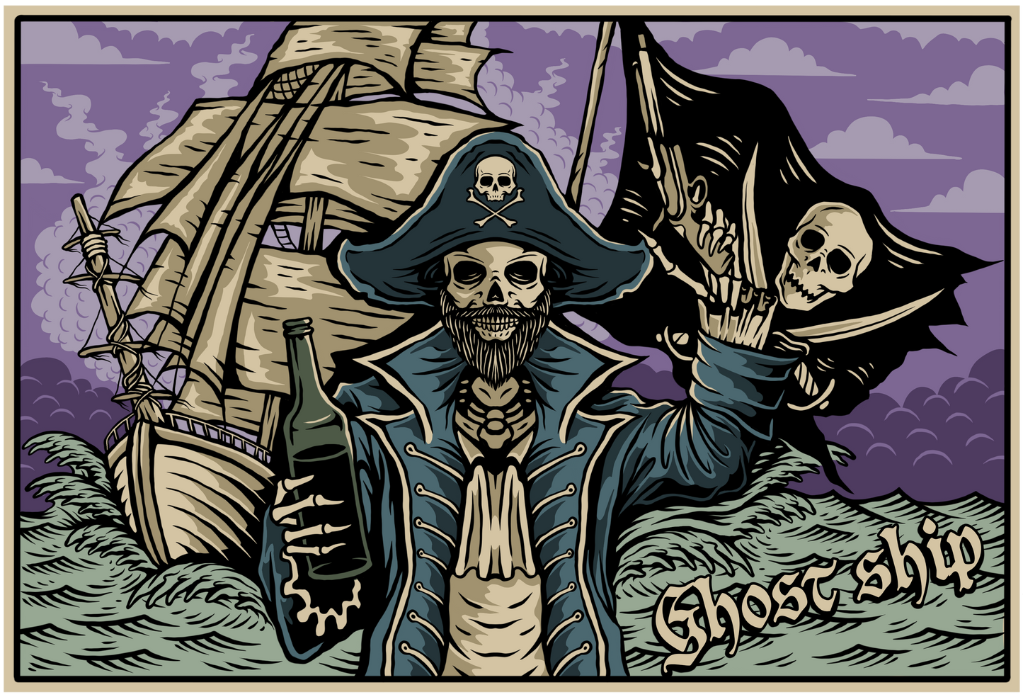Ghost Ship "Bay Rum" (oil+butter) -Combo