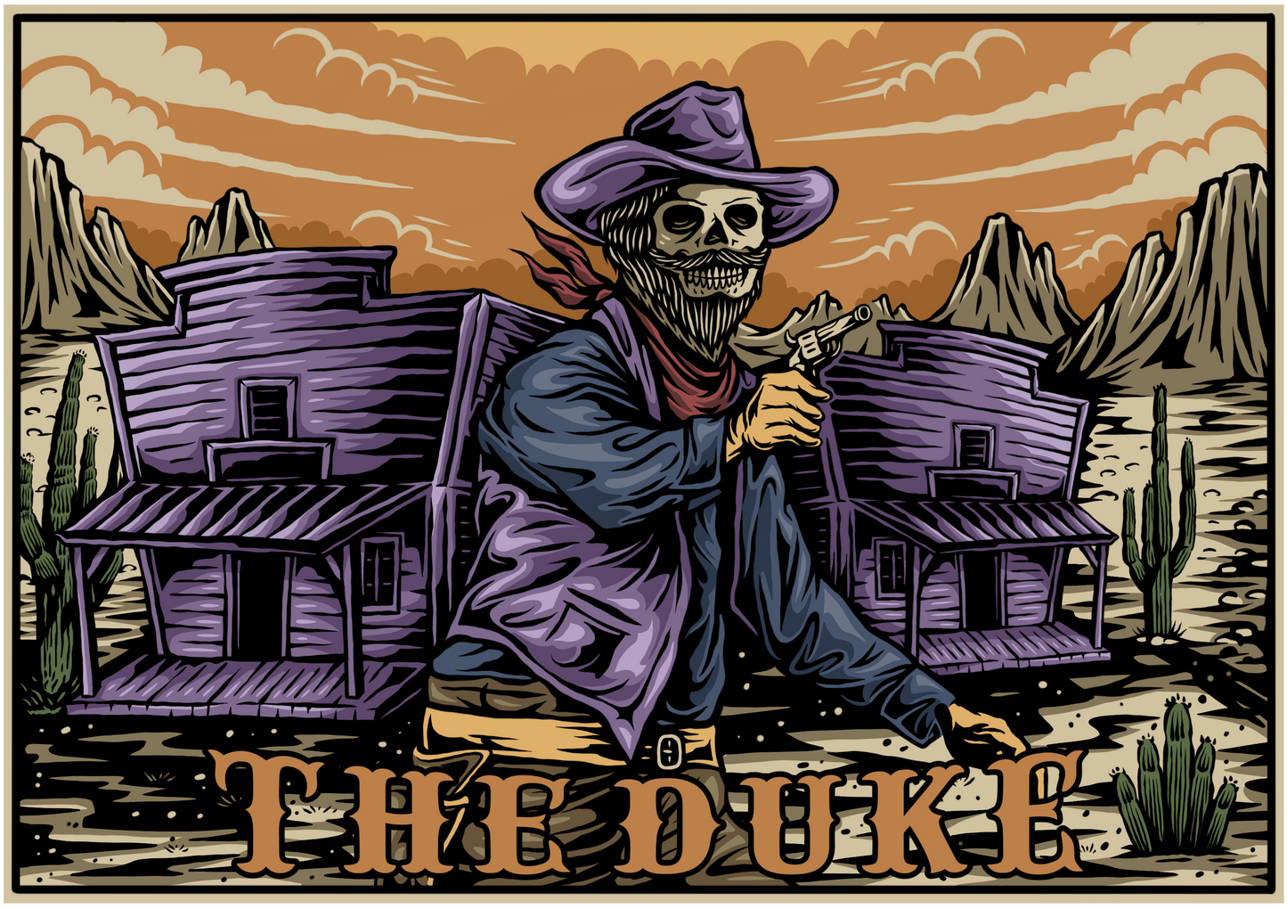 The DUKE   Cologne'Beardoil -1oz.