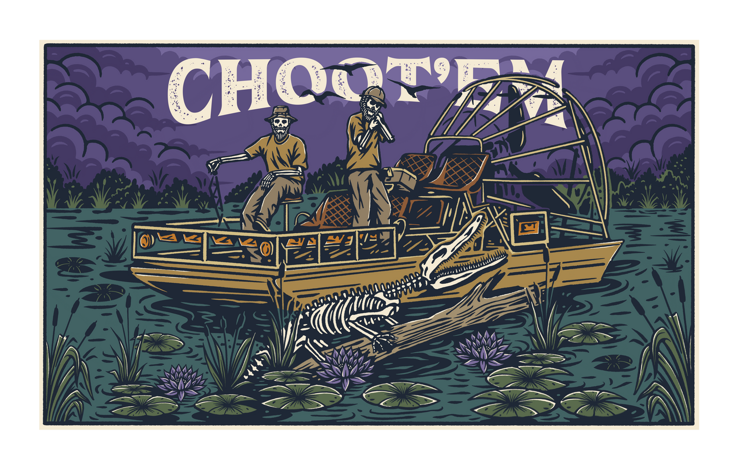 CHOOT'EM  oil/butter -Combo
