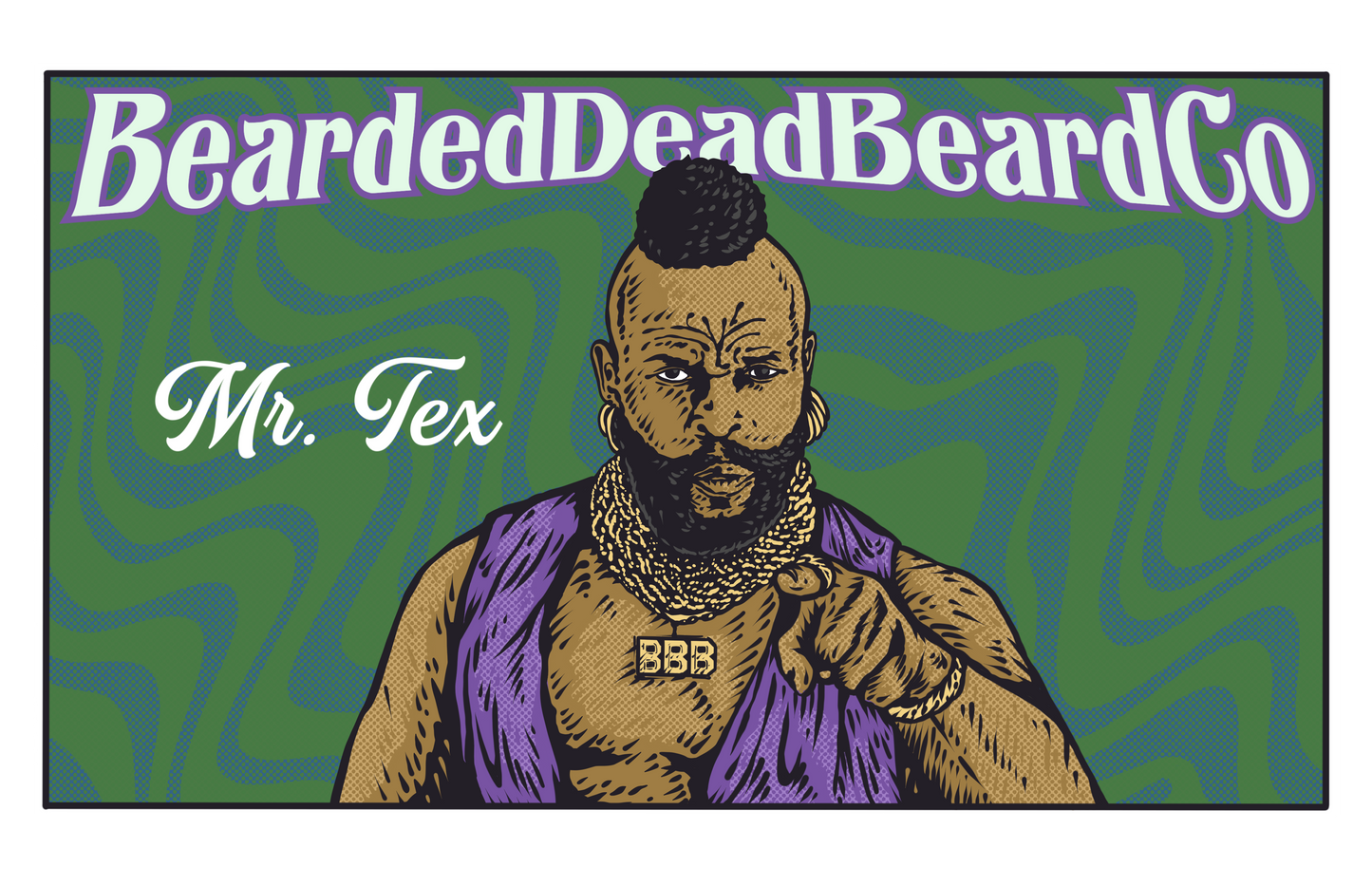 Mr.Tex   Beardoil -1oz.