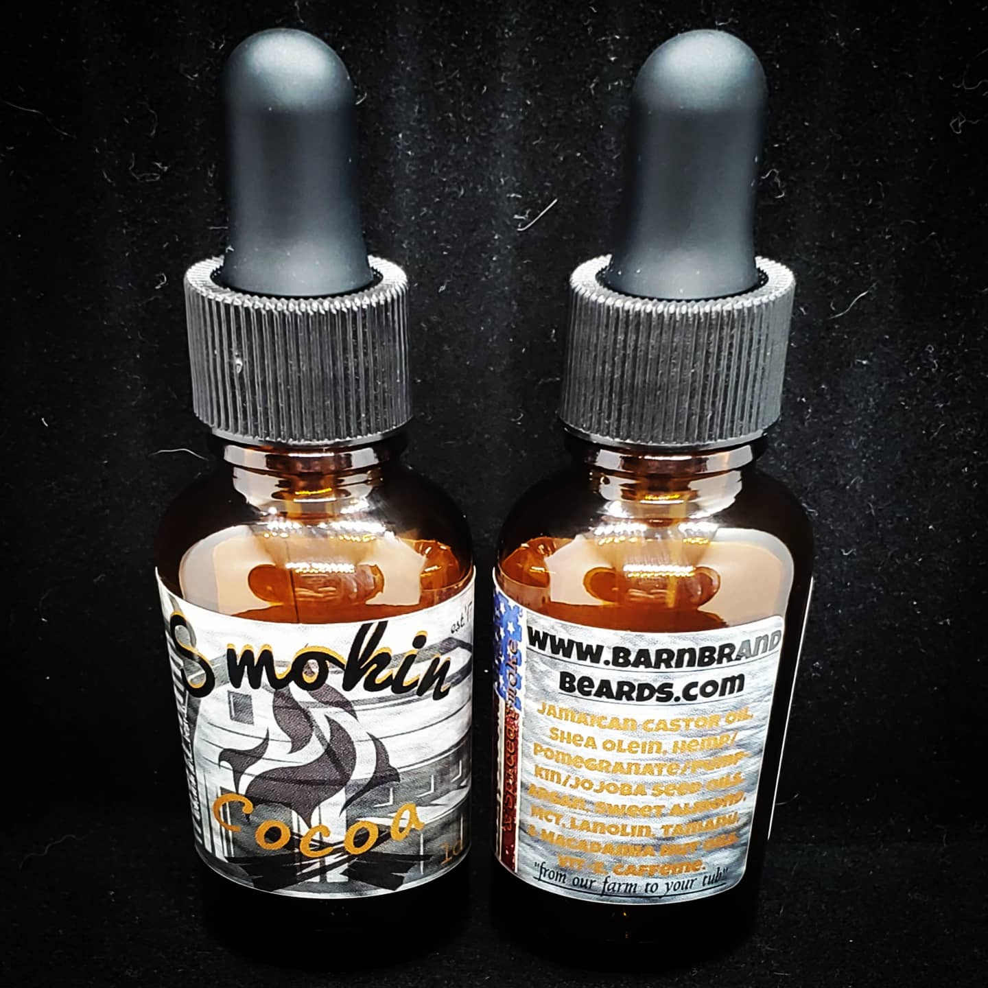 Smokin' Cocoa  Beardoil -1oz.