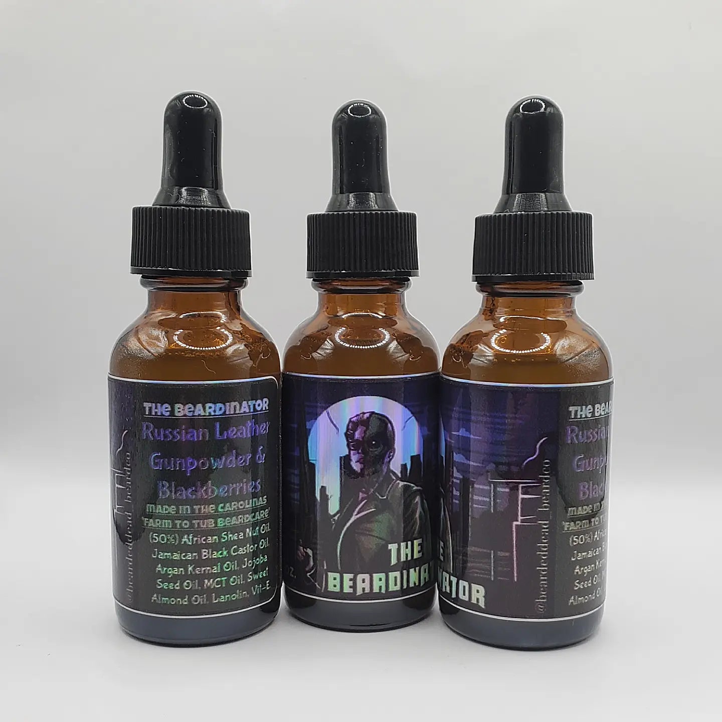 the' BEARDINATOR  beardoil -1oz.
