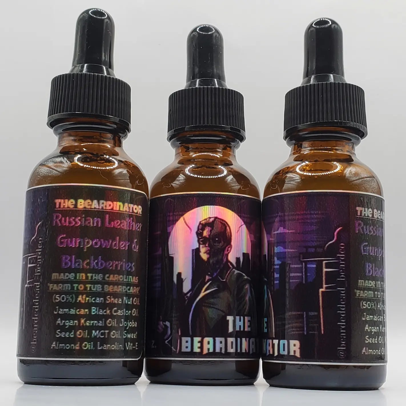 the' BEARDINATOR  beardoil -1oz.