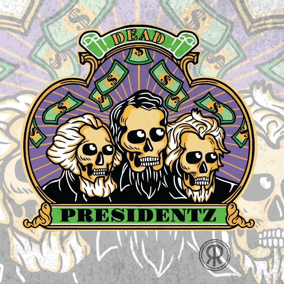 Dead Presidentz  Beardoil -1oz.