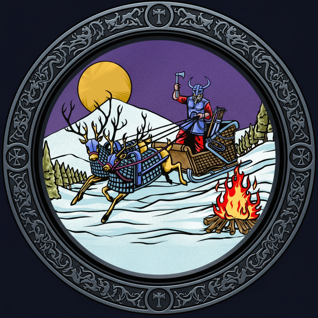 Viking Claus  "Holy-Oudh" BarnButter -2oz.