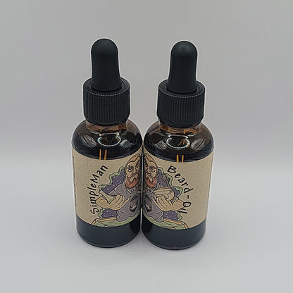 SimpleMan "Unscented" beardoil -1oz.