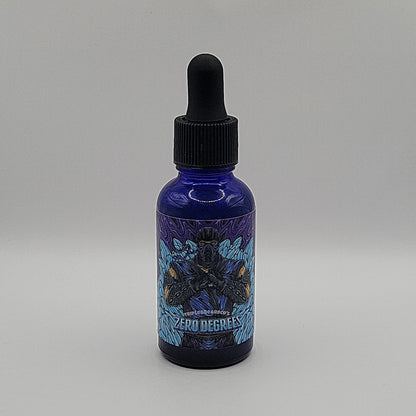 ZERO DEGREES "Iced-Oudh" Beardoil -1oz.