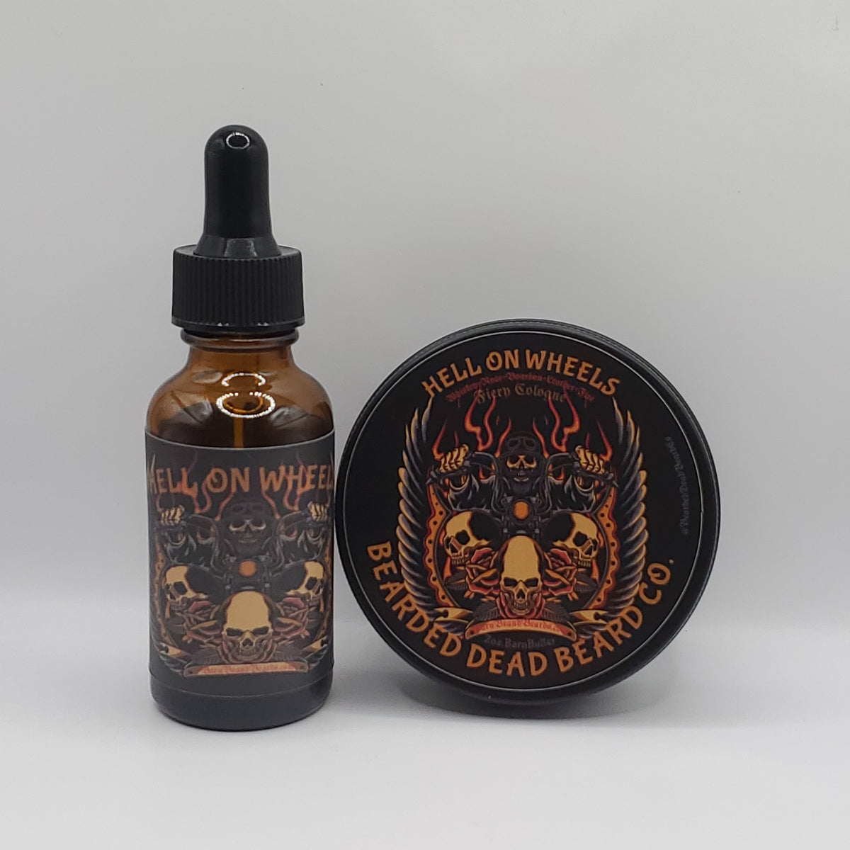 Hell On Wheels Fiery Cologne (oil Butter) -combo – Barnbrand Beards Hygiene