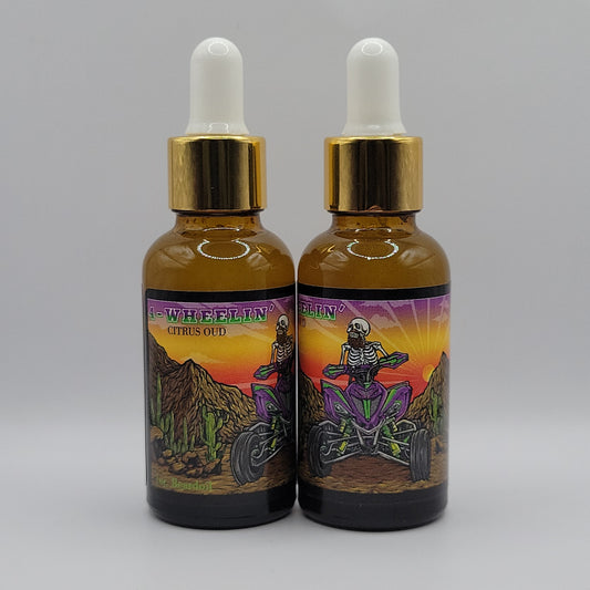 4-WHEELIN'  Beardoil -1oz.