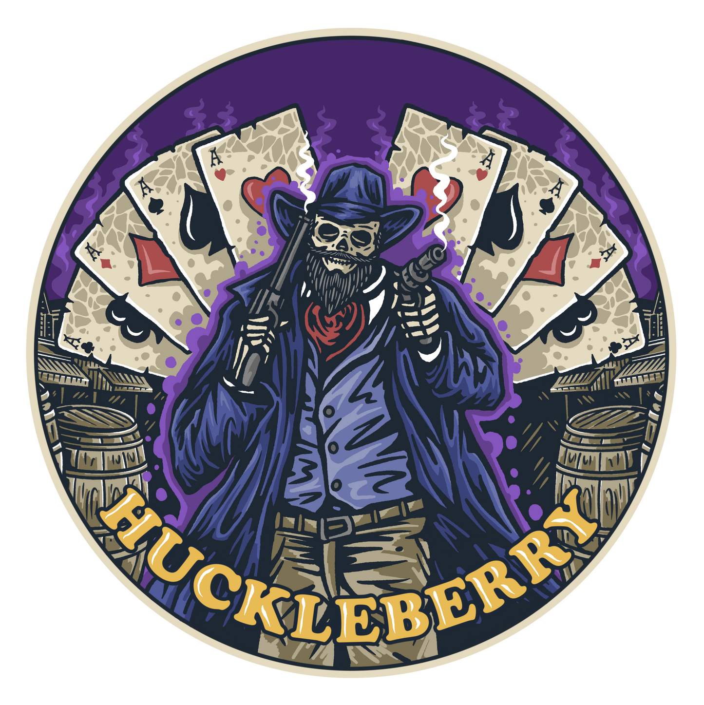 HUCKLEBERRY   (oil+butter) -Combo