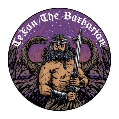 TeXan The Barbarian (oil/butter) -Combo