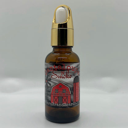 Cantaloupe-&-Smoke  Beardoil -1oz.